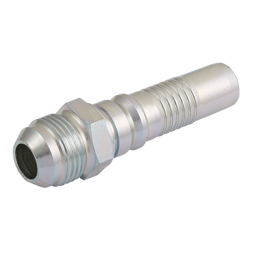 FT Pro - JMJICMM-26-20CF 1.5/8" JIC Male Interlock Straight 1.1/4" Hose ID - FluidAirFittings