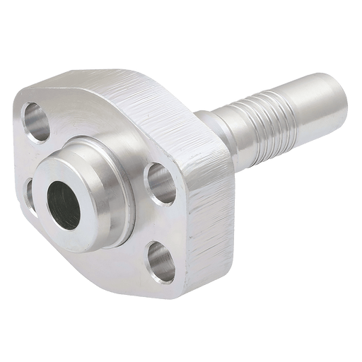 FT Pro - JMPOCM-16-16CF 1" Nominal DIA Poclain Flange Male X Hose Tail - FluidAirFittings