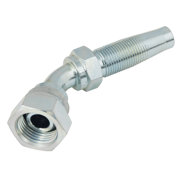 FT Pro - 2182-8009 1/4" BSP Female Hydraulic Reusable 45° Elbow - FluidAirFittings