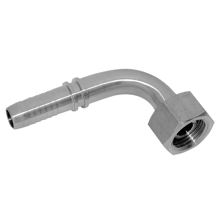 PH Industrie 1/4" BSP Female 90° Elbow 3/16" Hose ID SEI05-14 - FluidAirFittings