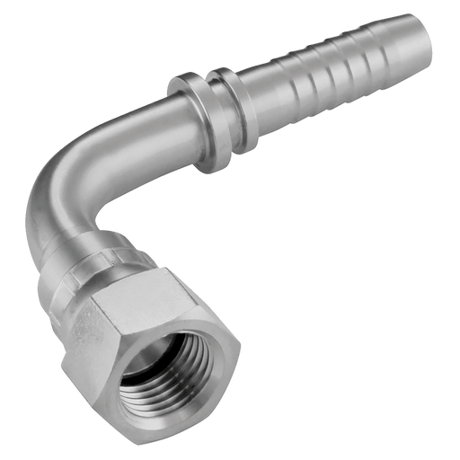 PH Industrie 1.5/8" 37° JIC Female X Swept Hose Tail 90° Elbow DKJ15/8-90-DN31 - FluidAirFittings