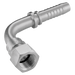 PH Industrie 1/2" 37° JIC Female X Swept Hose Tail 90° Elbow DKJ1/2-90-DN08 - FluidAirFittings