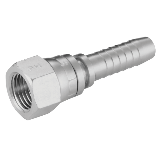 PH Industrie 9/16" 37° JIC Female X Hose Tail 1/4" Hose ID DKJ9/16-DN06 - FluidAirFittings