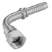 PH Industrie M16 X 1.5 Metric Female 90° Elbow 1/4" Hose ID DKOS-08-90-DN06 - FluidAirFittings