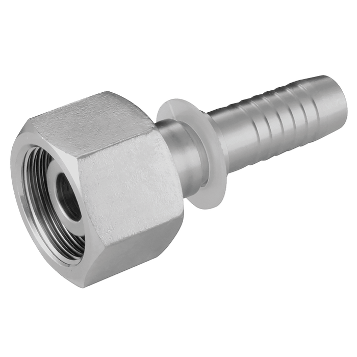 PH Industrie M22 X 1.5 Metric Female X Hose Tail 3/8" Hose ID DKOL-15-DN10 - FluidAirFittings