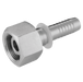 PH Industrie M14 X 1.5 Metric Female X Hose Tail 3/16" Hose ID DKOS-06-DN05 - FluidAirFittings