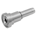 PH Industrie 1.1/2" 3K Flange Half X 1.1/2" Straight Hose Tail SFL3-11/2-DN38 - FluidAirFittings