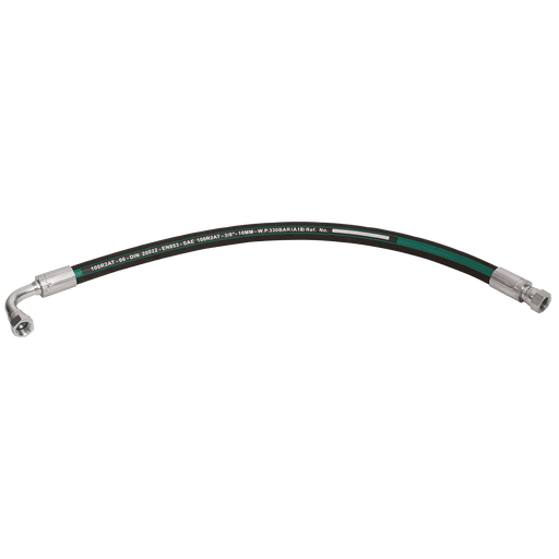FT Pro - BF9016F16-1800 1" BSP Female X 38.9MM OD X 1" ID Hydraulic Hose Assembly - FluidAirFittings