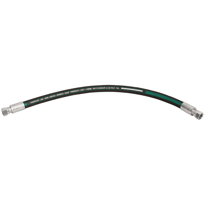 FT Pro - JF0808-1500 3/4" JIC Female X 23.1MM OD X 1/2" ID Hydraulic Hose Assembly - FluidAirFittings