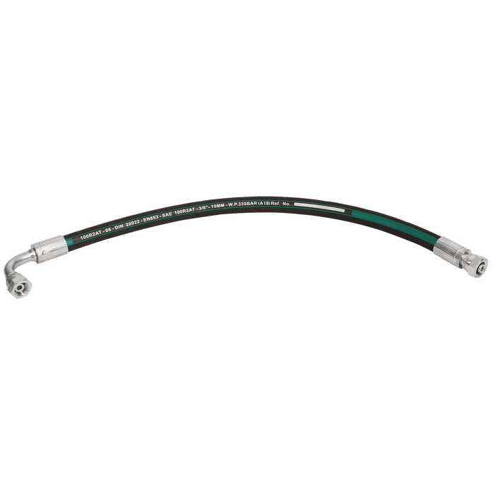 FT Pro - HMFL9006F18-1800 M18 X 1.5 Metric Female X 19.7MM OD X 3/8" ID Hydraulic Hose Assembly - FluidAirFittings