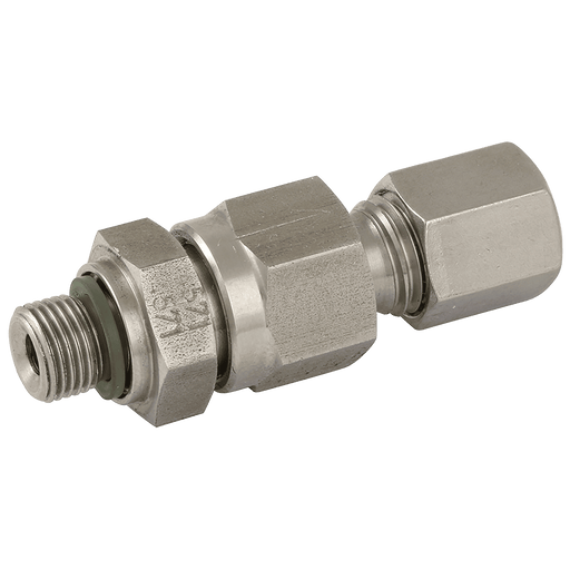 PH Industrie 1/8" BSPP Male X 6MM OD Check Valve RV-6L-2RG - FluidAirFittings