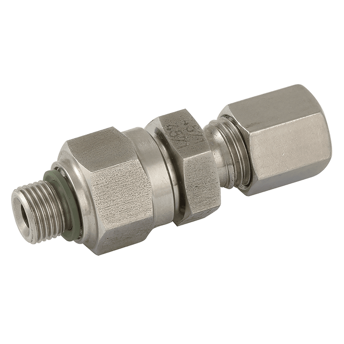 PH Industrie 1/2" BSPP Male X 16MM OD Check Valve RZ-16S-8RG - FluidAirFittings