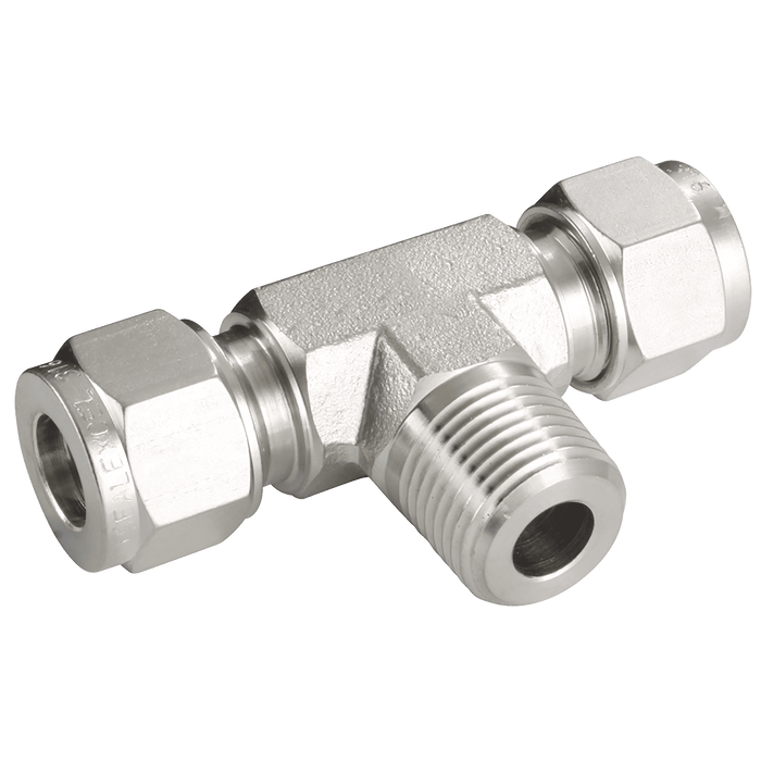 PANAM 1/8" NPT X 8MM OD Tee MBT-8-125N - FluidAirFittings