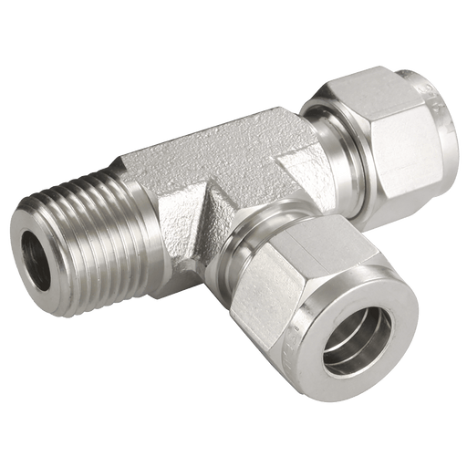 PANAM 1/4" NPT X 6MM OD Tee MRT-6-250N - FluidAirFittings