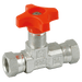 LHA 1/4" BSP Female Swivel Gauge Isolator Valve FT290-05 - FluidAirFittings
