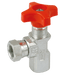 LHA 1/4" BSPT F/F 90DEG Gauge Isolator Valve FT291-01 - FluidAirFittings