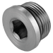 Burnett & Hillman 1.1/16" UNF Hollow Hex O-Ring Steel Plug 7238-12 - FluidAirFittings