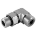 Burnett & Hillman 9/16"ORFSX7/16"UNF M/M 90 Pos Elbow 2781605 - FluidAirFittings