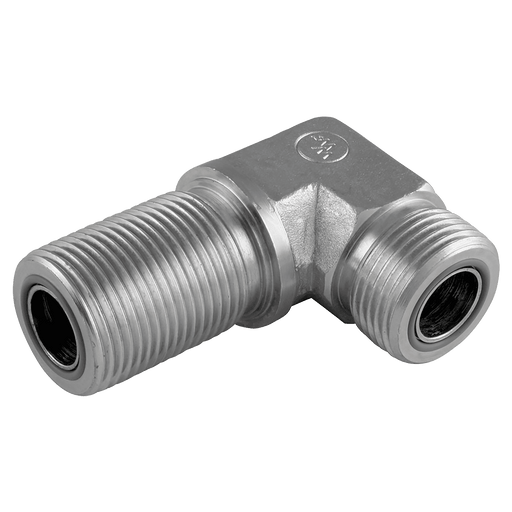 Burnett & Hillman 9/16" ORFS M/M 90 Forged Bulkhead 2785258 - FluidAirFittings