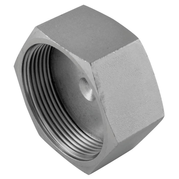 Burnett & Hillman 2" ORFS Female Steel Cap 9129-24 - FluidAirFittings