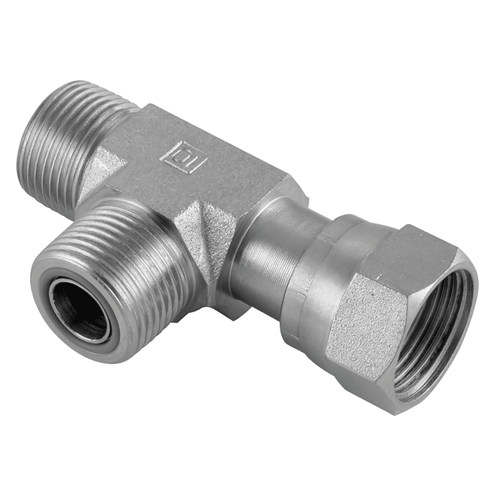 Burnett & Hillman 1.11/16" ORFS X 1.11/16" ORFS Tee 9706-20-20-20 - FluidAirFittings