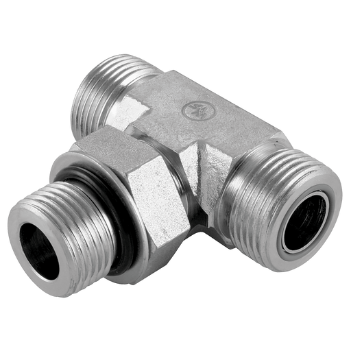 Burnett & Hillman 11/16" ORFS X 9/16" ORFS Tee 9715-06-06-06 - FluidAirFittings