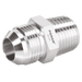PANAM Male Stud Coupling 37° JIC 12MM R1/4" 210BM12R14 - FluidAirFittings