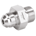 PANAM Male Stud Coupling 37 JIC 16MM BSPP 3/4" 210SM16G34 - FluidAirFittings
