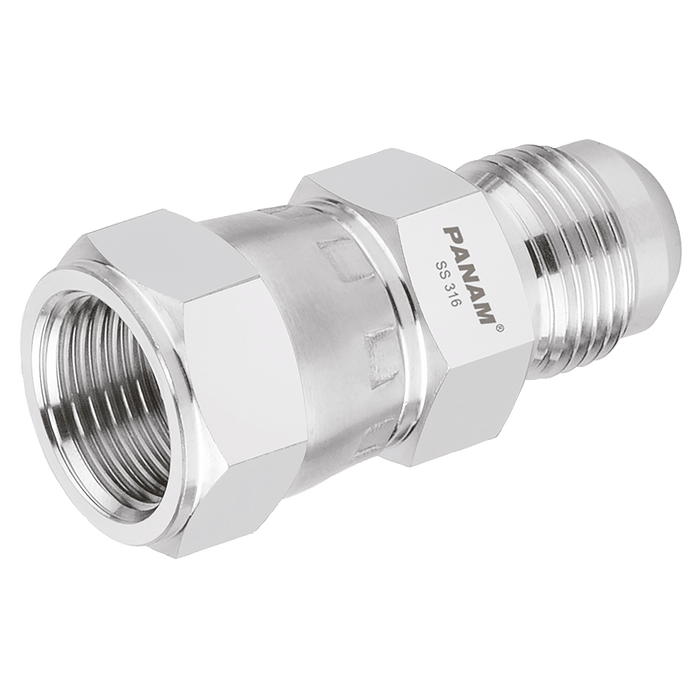 PANAM 9/16"-18 UNF X 9/16"-18 UNF Male/Female 273M10U916 - FluidAirFittings