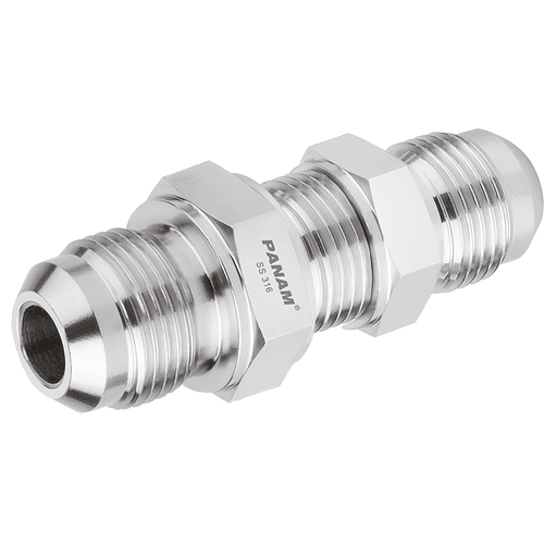 PANAM 9/16" Bulkhead Locknut JIC SS 199M10U916 - FluidAirFittings