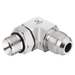PANAM 7/16"-20 UNF X 1/4" BSP Elbow 216SM6G14 - FluidAirFittings