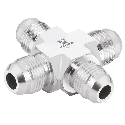 PANAM 7/16" JIC Union Cross SS 320M6U716 - FluidAirFittings