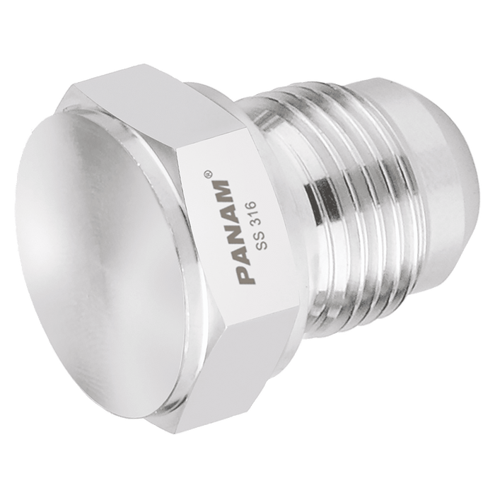 PANAM 10MM OD X 9/16" UNF SS Blanking Plug 299M10 - FluidAirFittings