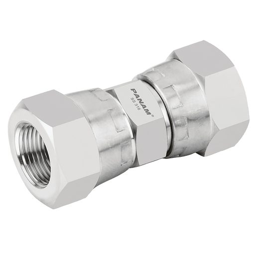 PANAM 7/16" JIC X 9/16" JIC Female/Female 4J-6J-FF-10K - FluidAirFittings