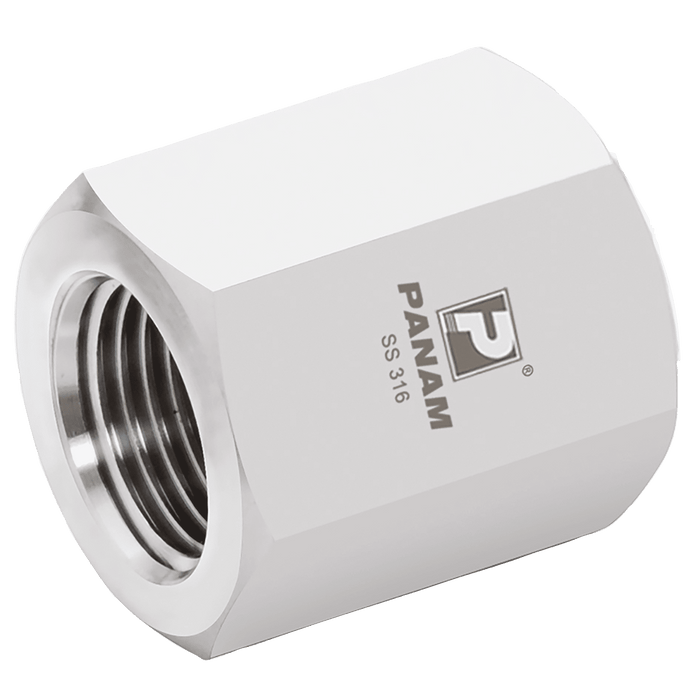 PANAM 1/8" NPT 10K PSI 316 Cap 2N-C-10K - FluidAirFittings