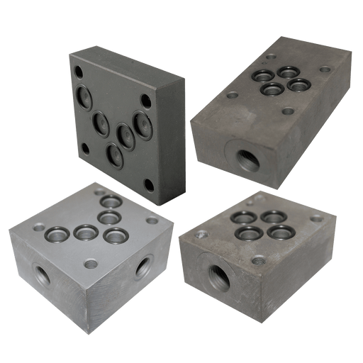 FT Pro - CCOP-PA-05 CETOP 5 Cross Over Plate P-A - FluidAirFittings