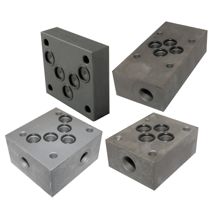 FT Pro - CCOP-PA-05 CETOP 5 Cross Over Plate P-A - FluidAirFittings
