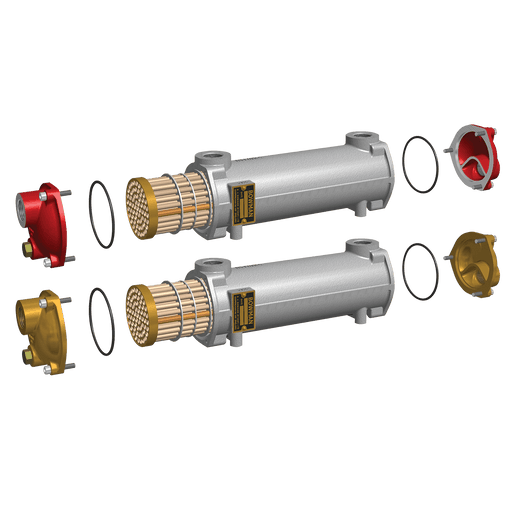 Bowman Oil Cooler Bowman Body to Suit EC140-4 REPL. Part EC014-783-4AL - FluidAirFittings
