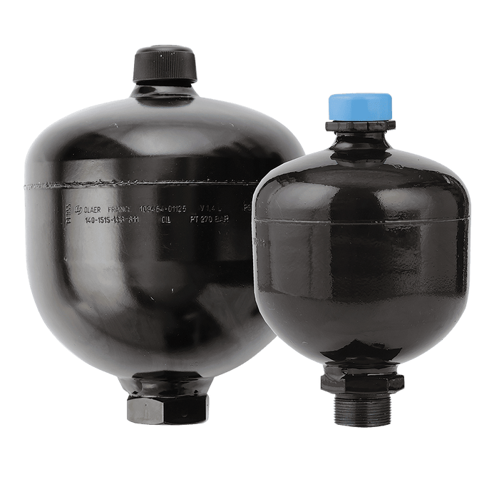 Parker OLAER 3/4" BSP Parallel Female Diaphragm Accumulator 3.5 Litres E350-1515-092611 - FluidAirFittings