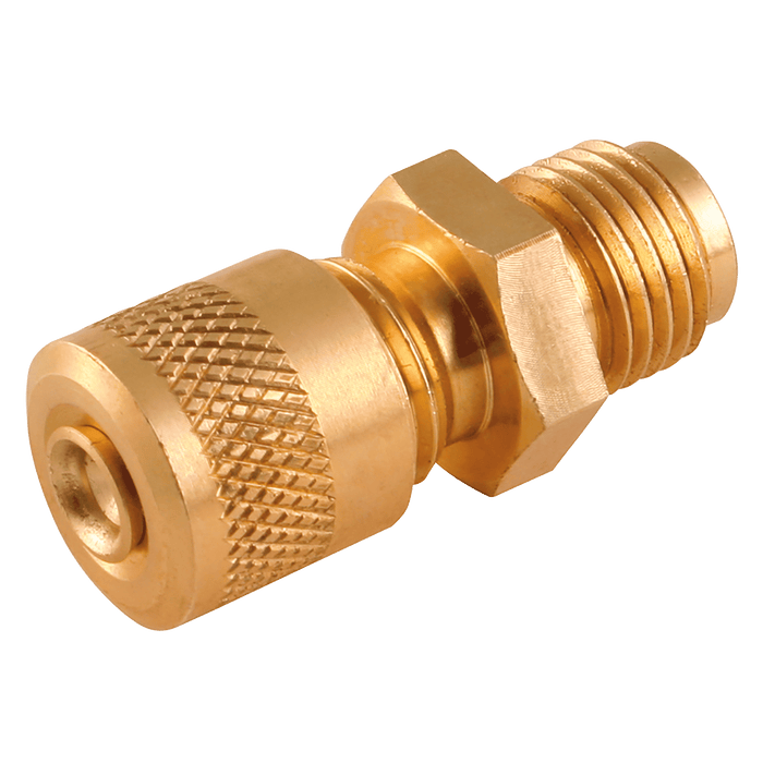 Parker OLAER 1/4" X 1/4" BSP Parallel Male Gas Valve Accumulator Accessory 10053-S03 - FluidAirFittings