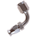 Goodridge 3/8" UNF 90° Reusable Elbow for 600 Hose Zinc Plated Cs 6091-03P - FluidAirFittings