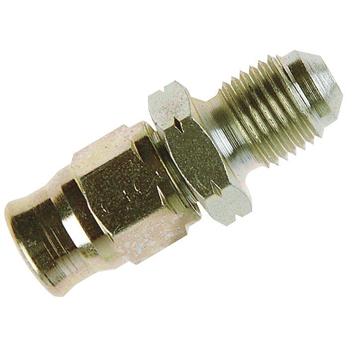 Goodridge M10 X 1 Metric Reusable Straight for 600 Hose SS 445-31C - FluidAirFittings