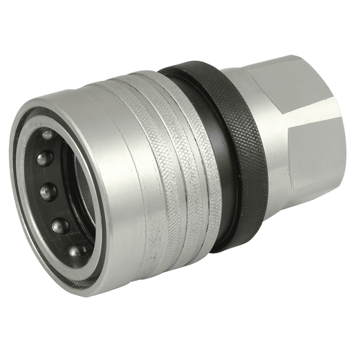 FT Pro - TSC08CS-V 1/2" BSP Female Hydraulic Quick Release Manual Locking T Series - FluidAirFittings