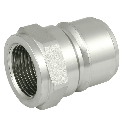 FT Pro - TSP12CS-V 3/4" BSP Male Hydraulic Quick Release Manual Locking T Series - FluidAirFittings