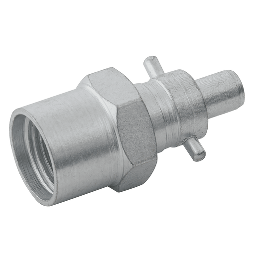 FT Pro 3/8" BSPP Female Twist-Air Plug Halves - Non-Swivel TAP38F - FluidAirFittings