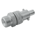 FT Pro 1/4" BSPP Male Twist-Air Plug Halves - Swivel TAPS14M - FluidAirFittings