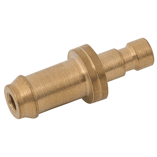 Parker Rectus 03MM Hose Tail Plug Brass Unplated 02SFTF03MXX - FluidAirFittings