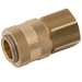 Parker Rectus 1/2" BSPP Female Coupling 13KAIW21MPX - FluidAirFittings