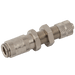 Parker Rectus 04 X 06MM Hose Coupling P/Mount Brass/Nick 20KAKS06MPN - FluidAirFittings