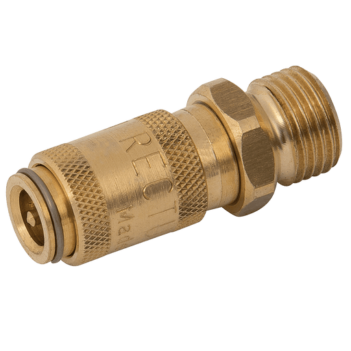 Parker Rectus 1/8" BSPP Male Coupling 20KBAW10MPX - FluidAirFittings